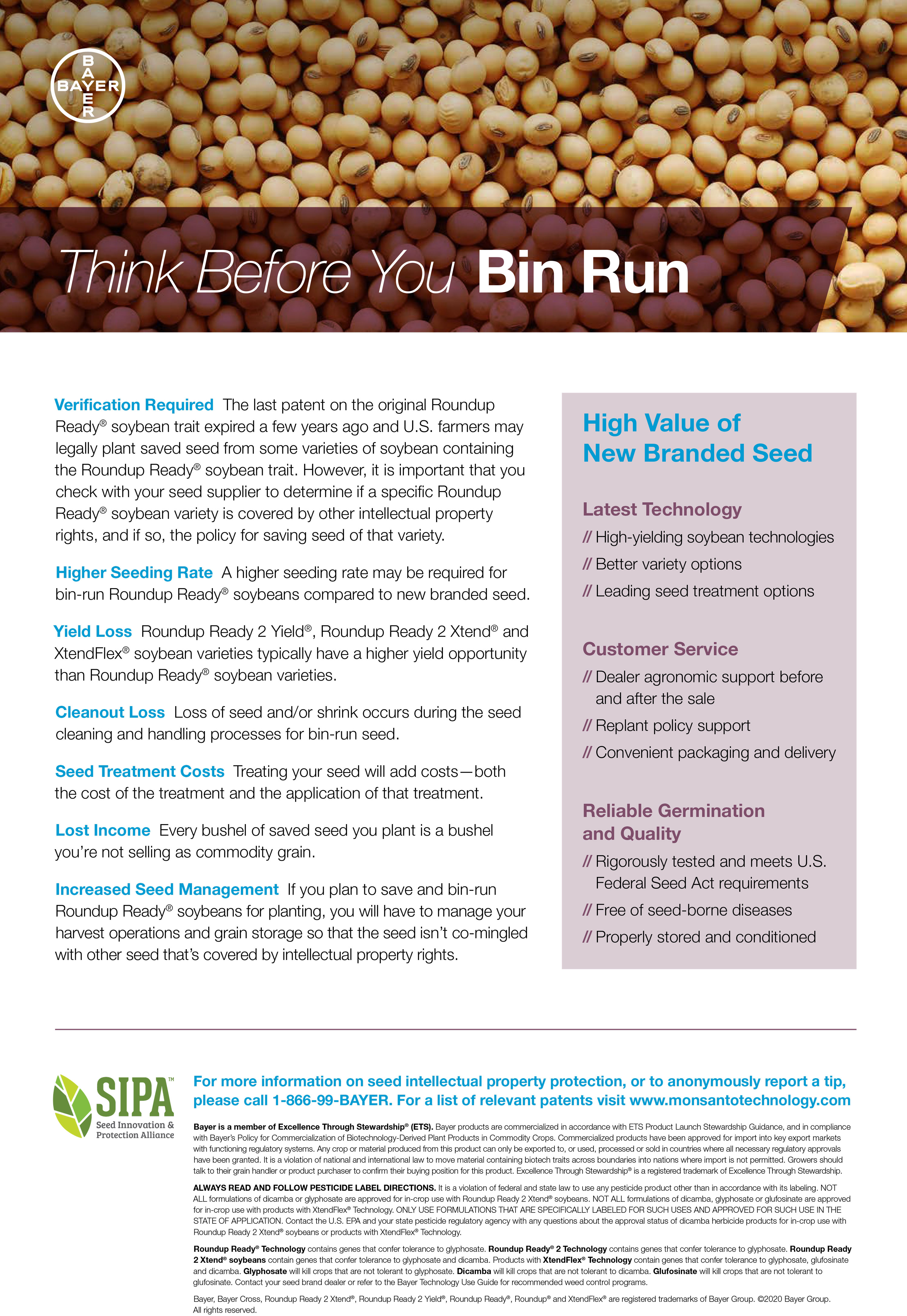 View Stewardship Information for Armor Products Armor Seed